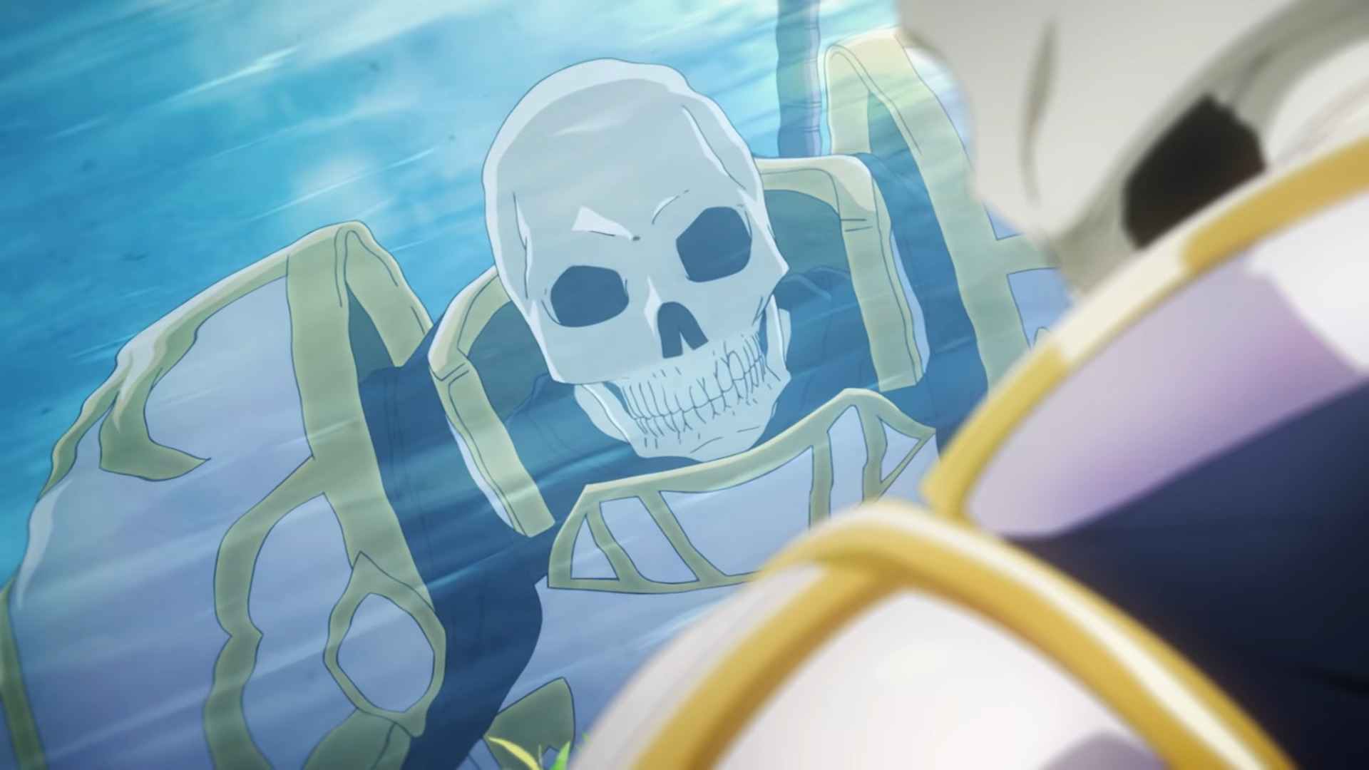 Anime Skeleton Knight in Another World 4k Ultra HD Wallpaper by ミコシバ