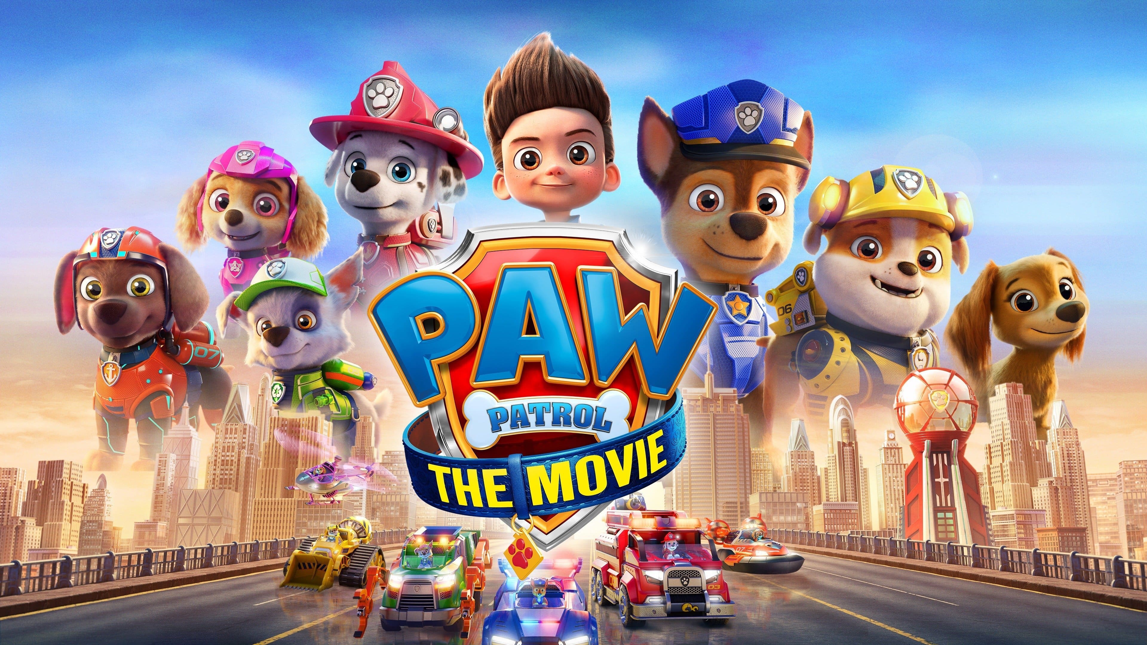 电影 Paw Patrol: The Movie 4k Ultra HD 壁纸