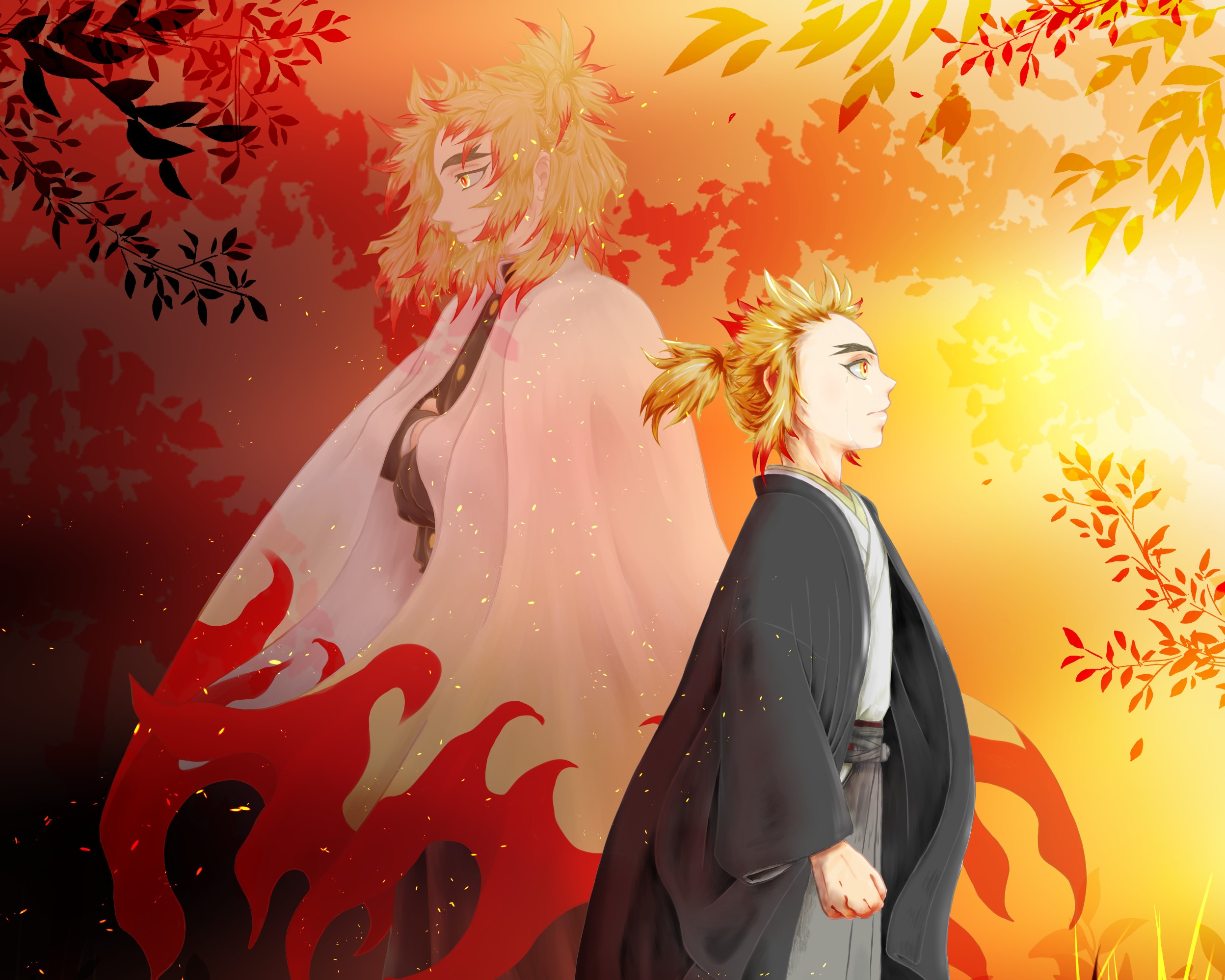 Anime Demon Slayer: Kimetsu no Yaiba HD Wallpaper by カニョリ