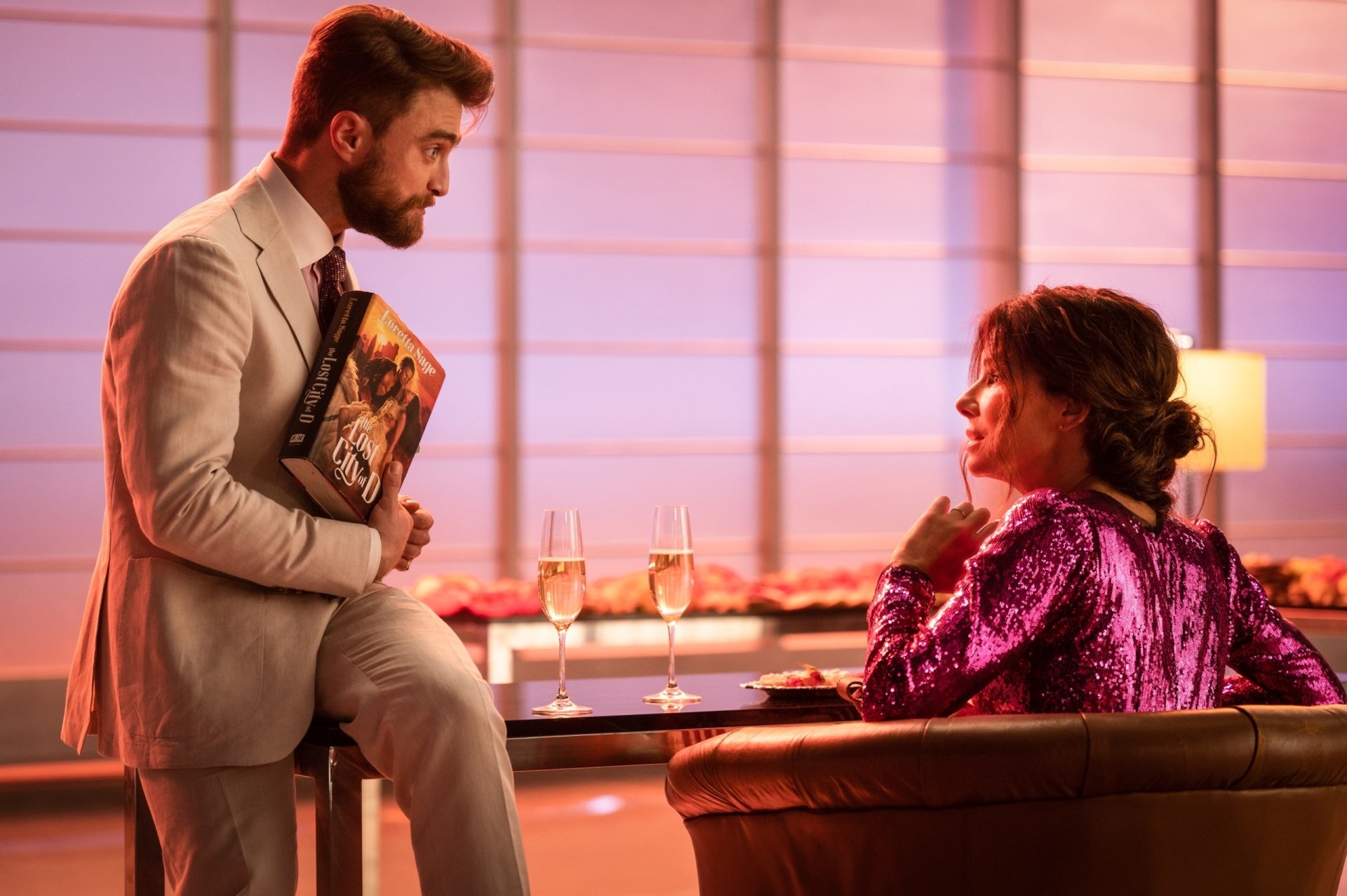 Download Sandra Bullock Daniel Radcliffe Movie The Lost City (2022) HD Wallpaper