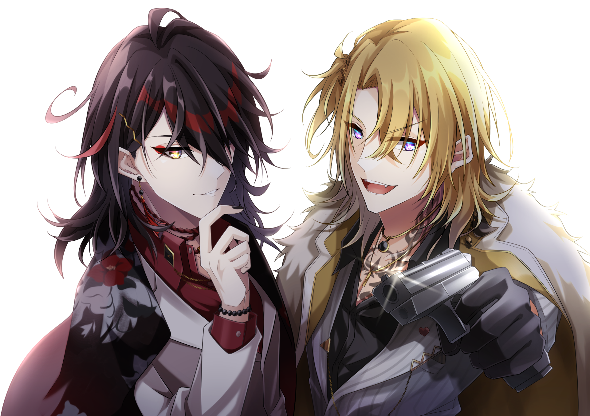 Download Luxiem Nijisanji Vox Akuma Luca Kaneshiro Anime Virtual Youtuber HD Wallpaper