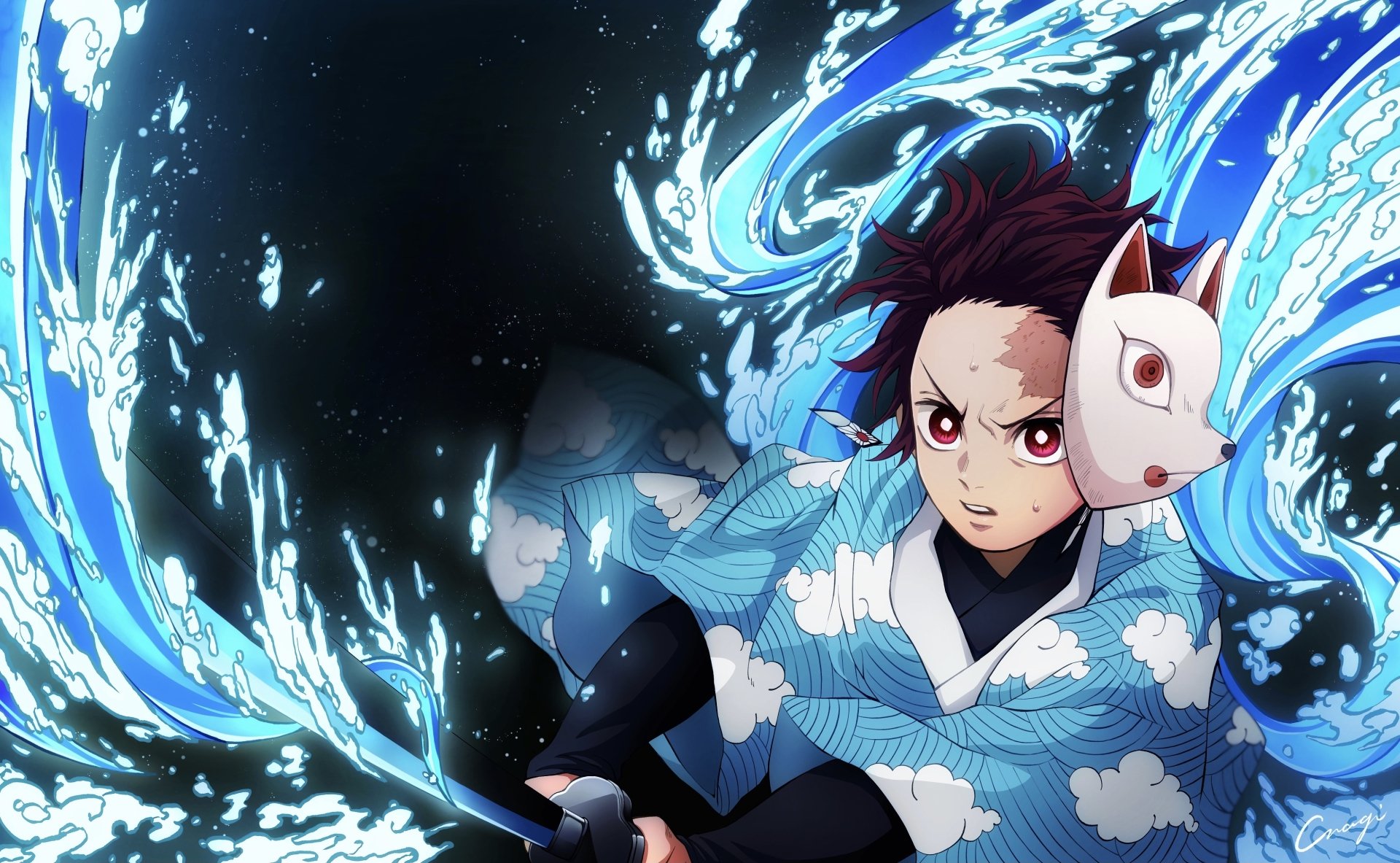 Download Tanjiro Kamado Anime Demon Slayer: Kimetsu No Yaiba 4k Ultra