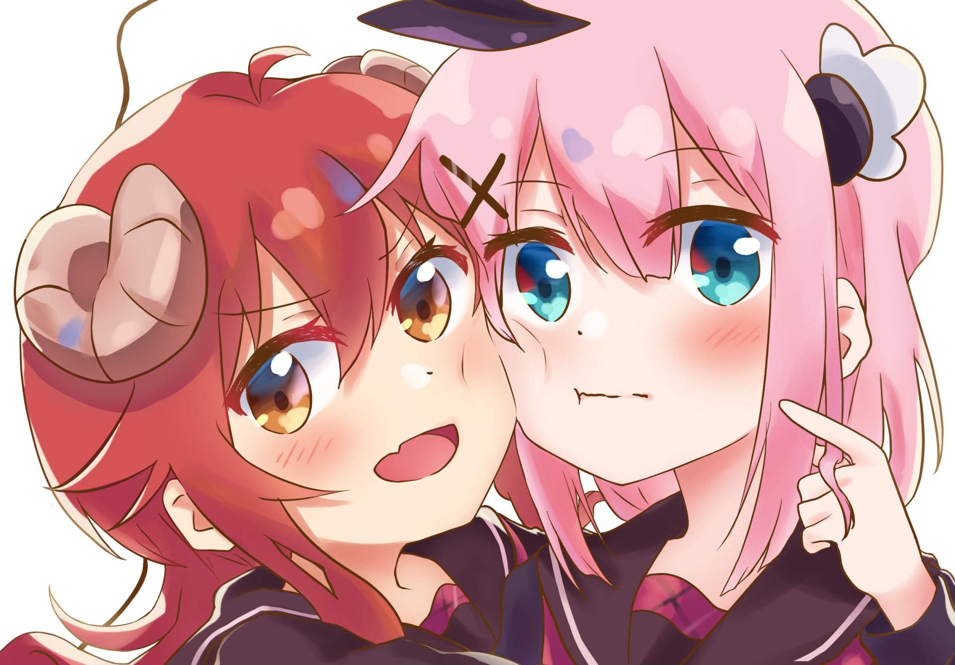 Download Momo Chiyoda Yuuko Yoshida Anime The Demon Girl Next Door HD Wallpaper by 梅月もち