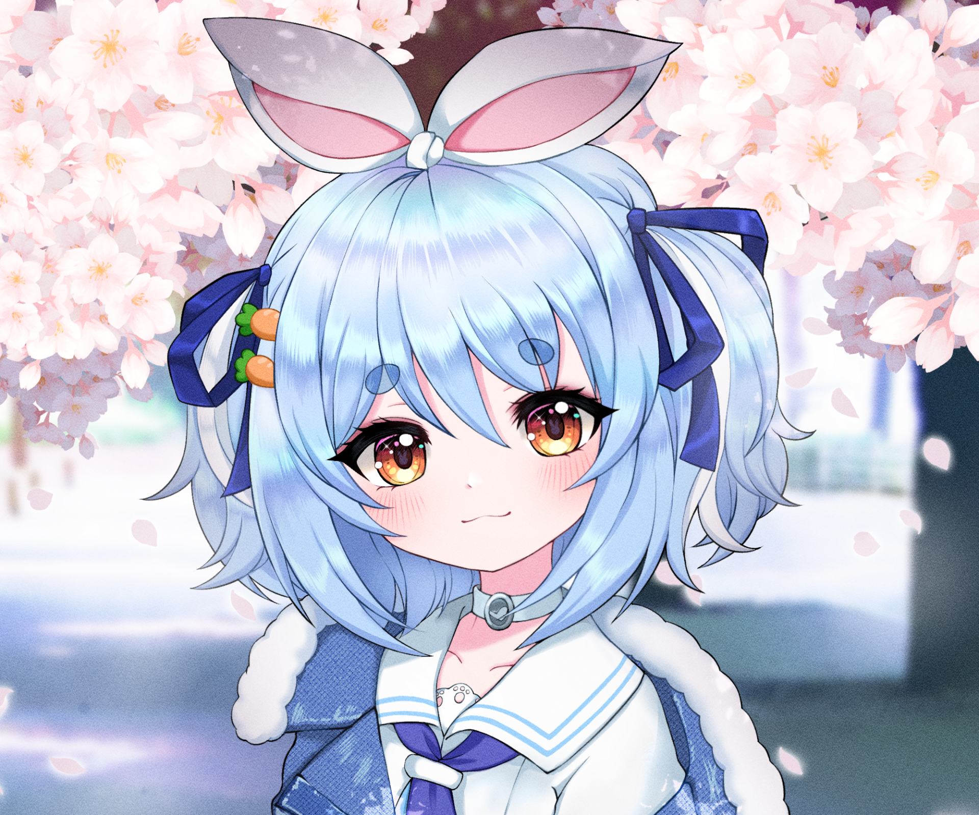 Download Hololive Usada Pekora Anime Virtual Youtuber HD Wallpaper