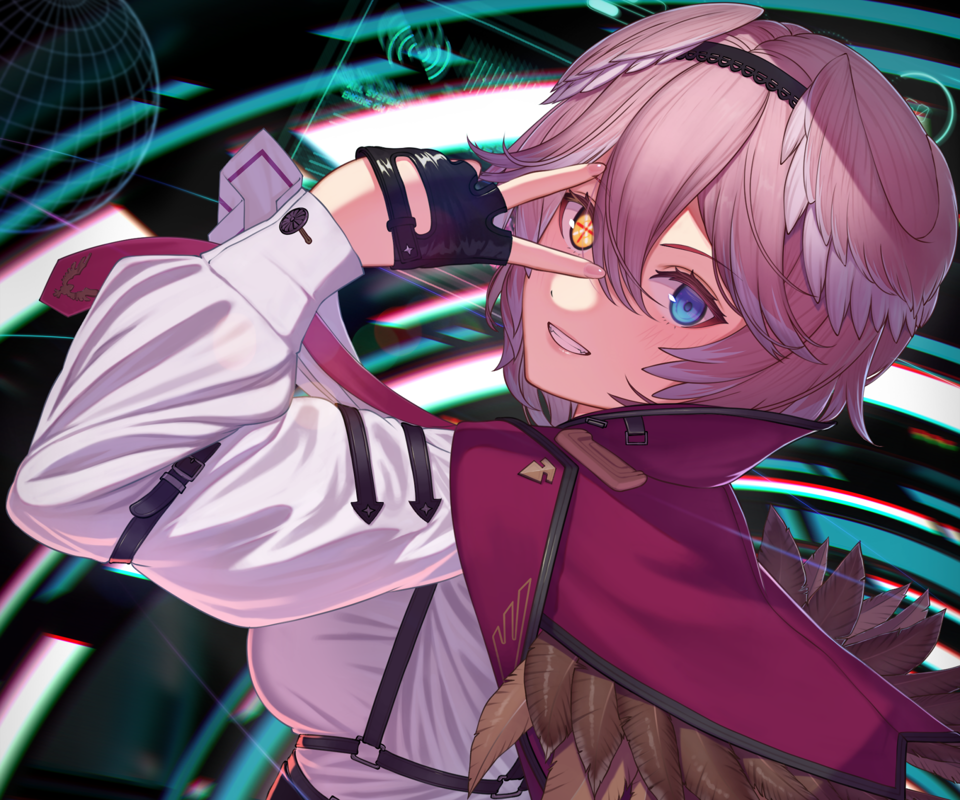 Download Heterochromia Hololive Takane Lui Anime Virtual Youtuber HD Wallpaper