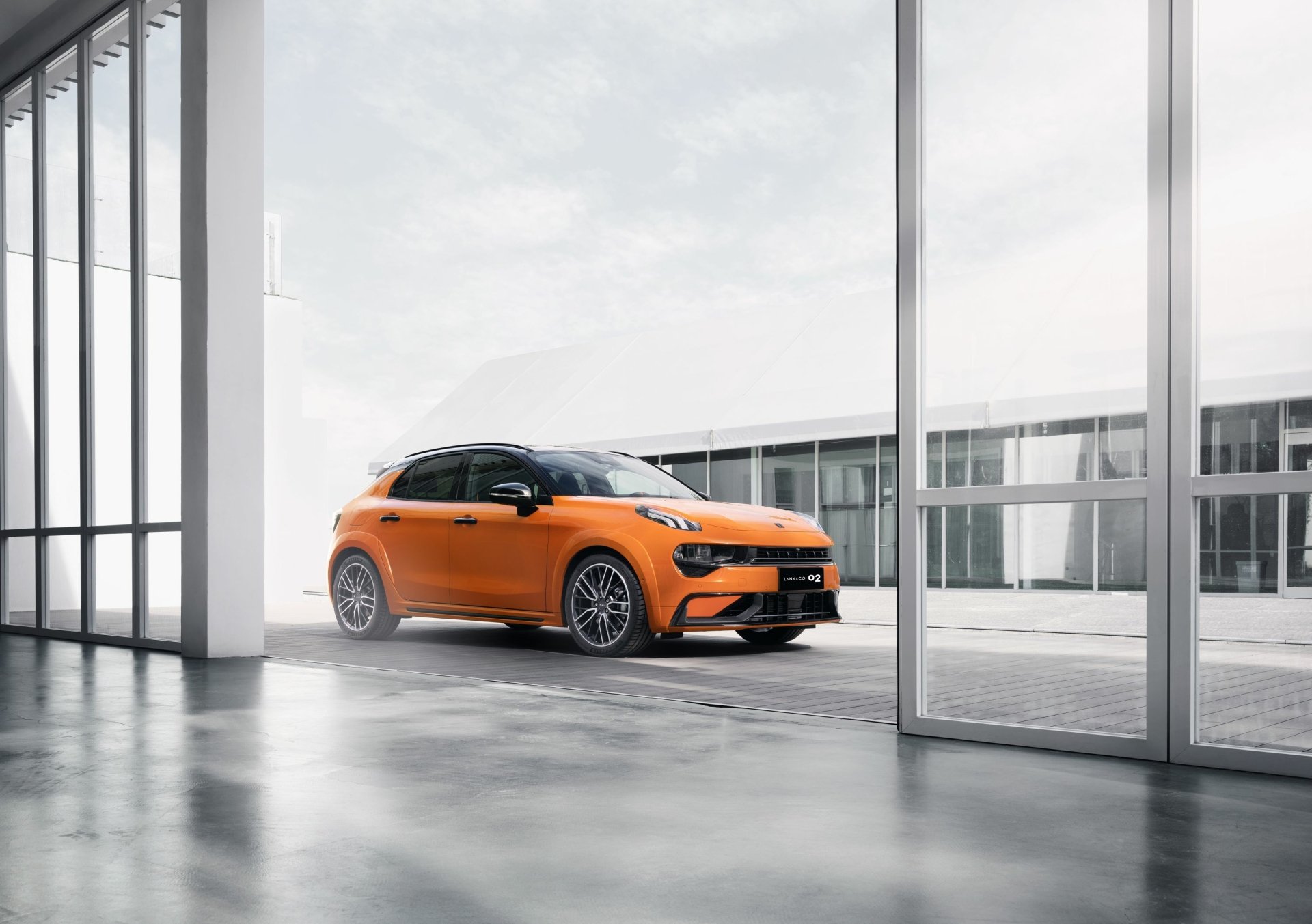 Download Vehicle Lynk & Co 02 Hatchback HD Wallpaper