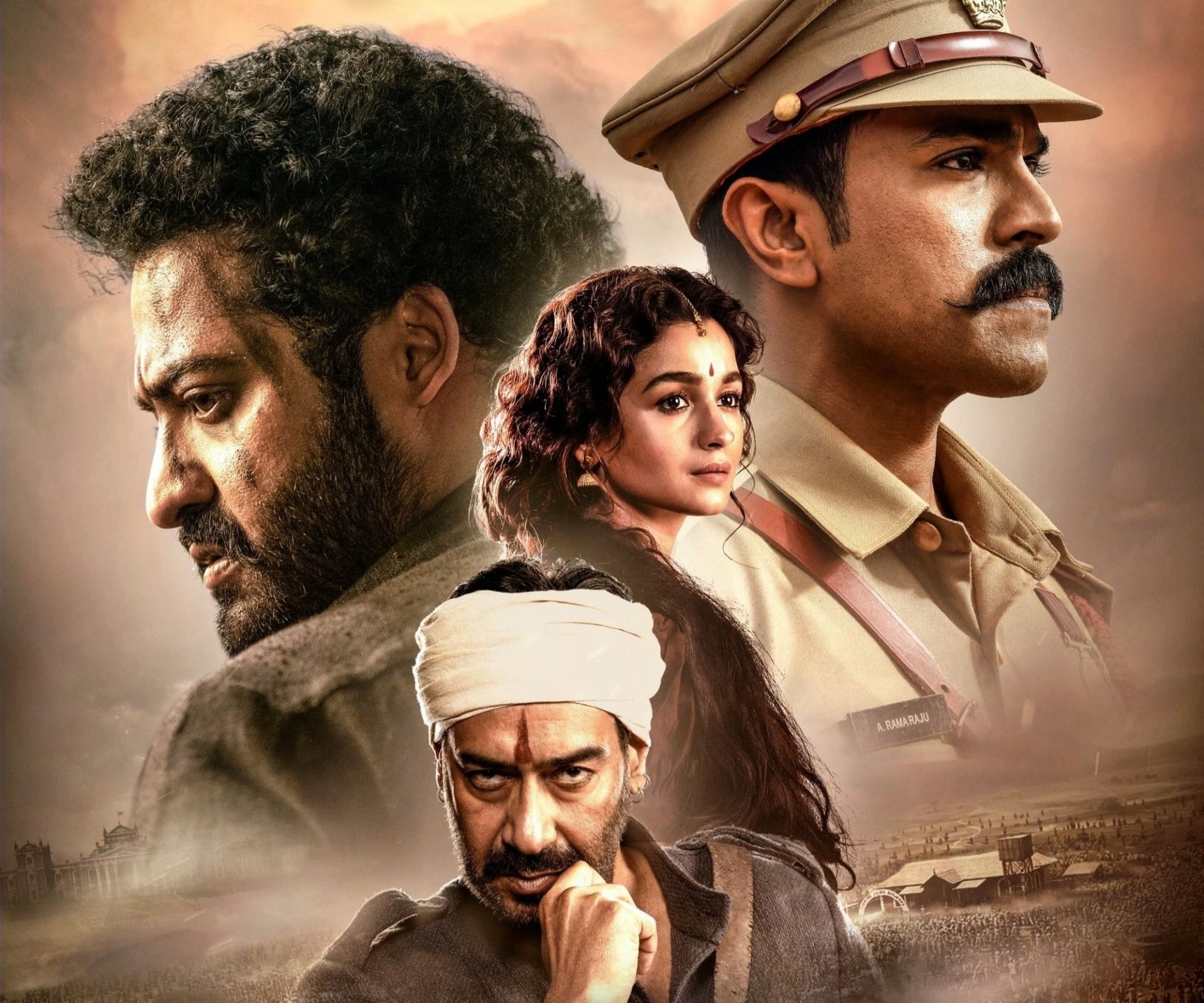 Download Movie RRR HD Wallpaper