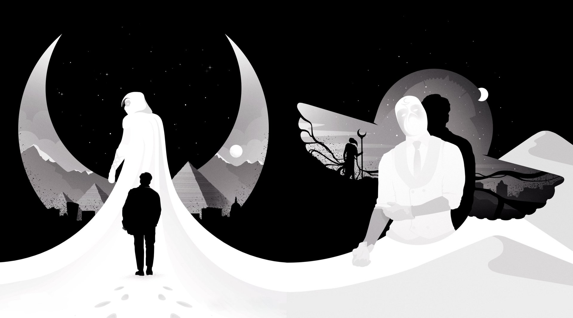Download TV Show Moon Knight HD Wallpaper