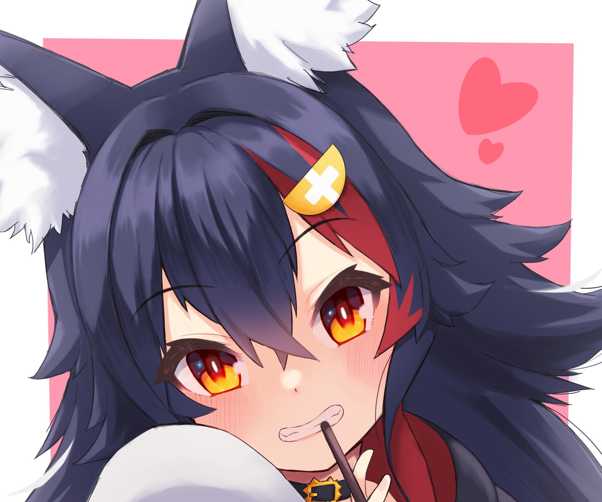 Download Hololive Ookami Mio Anime Virtual Youtuber HD Wallpaper