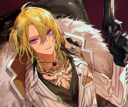 Luxiem Nijisanji Luca Kaneshiro Anime Virtual Youtuber HD Desktop Wallpaper | Background Image