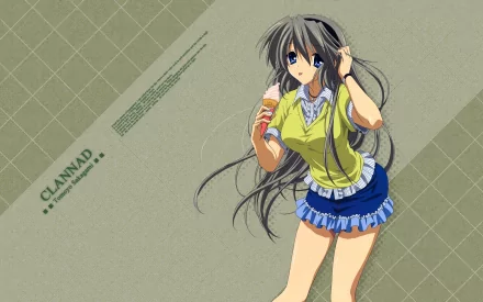 Tomoyo Sakagami Anime Clannad HD Desktop Wallpaper | Background Image