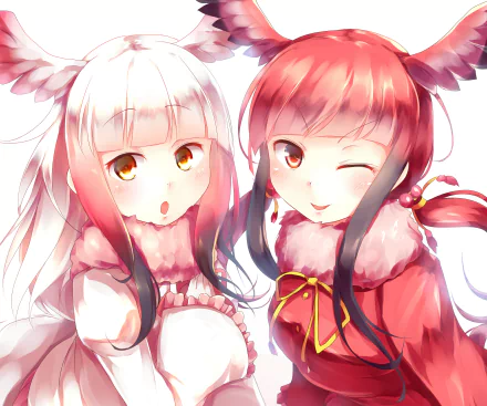 Crested Ibis (Kemono Friends) Scarlet Ibis (Kemono Friends) Anime Kemono Friends HD Desktop Wallpaper | Background Image