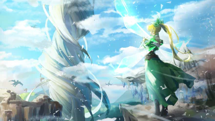 Suguha Kirigaya Leafa (Sword Art Online) Anime Sword Art Online HD Desktop Wallpaper | Background Image