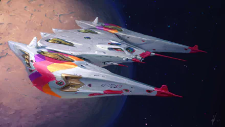  Flathead Speeder - Interplanetary Recon Ship by Michal Kus