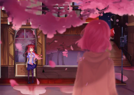 Anime The Demon Girl Next Door HD Desktop Wallpaper | Background Image