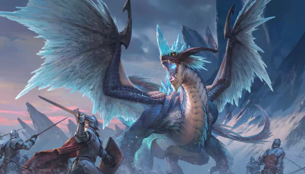 battle fantasy dragon Blue Dragon HD Desktop Wallpaper | Background Image