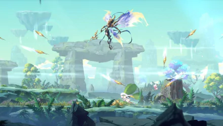 video game Afterimage HD Desktop Wallpaper | Background Image