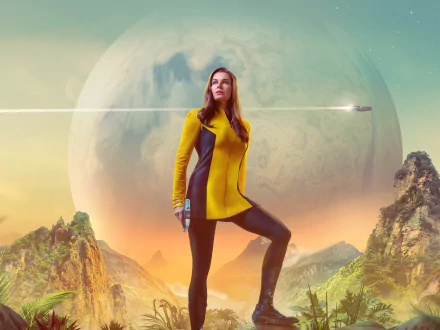 Una Chin-Riley Rebecca Romijn TV Show Star Trek: Strange New Worlds HD Desktop Wallpaper | Background Image