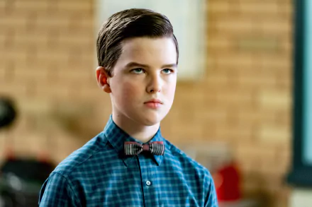 Sheldon Cooper Iain Armitage TV Show Young Sheldon HD Desktop Wallpaper | Background Image