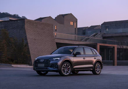 vehicle Audi Q5 45 TFSI quattro S line HD Desktop Wallpaper | Background Image