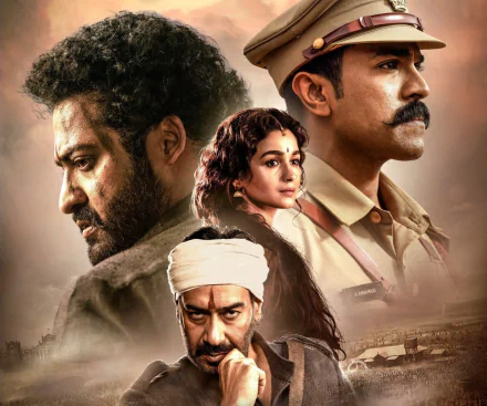movie RRR HD Desktop Wallpaper | Background Image