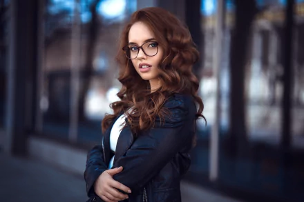 redhead woman model HD Desktop Wallpaper | Background Image