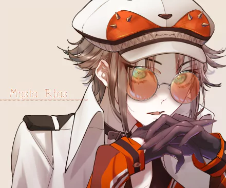 Anime-style illustration of Mysta Rias from Nijisanji's Luxiem, featured as a 4K Ultra HD virtual YouTuber desktop wallpaper.