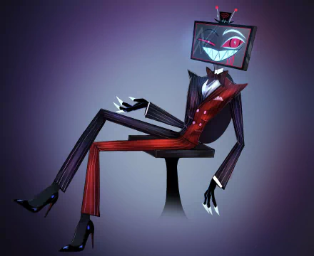 Vox (Hazbin Hotel) TV Show Hazbin Hotel HD Desktop Wallpaper | Background Image