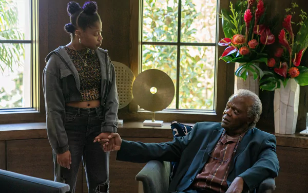 Samuel L. Jackson Dominique Fishback TV Show The Last Days of Ptolemy Grey HD Desktop Wallpaper | Background Image