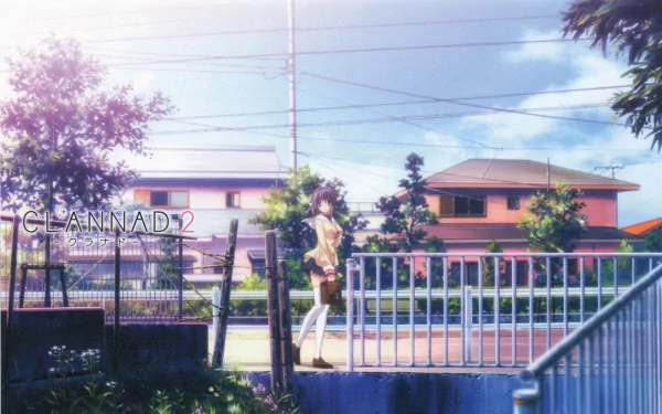 Ryou Fujibayashi Anime Clannad HD Desktop Wallpaper | Background Image