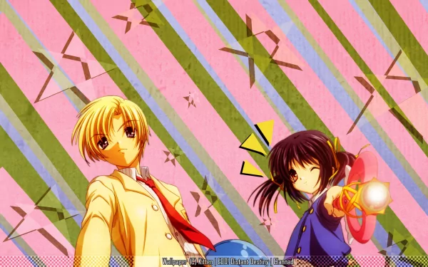 Youhei Sunohara Mei Sunohara Anime Clannad HD Desktop Wallpaper | Background Image