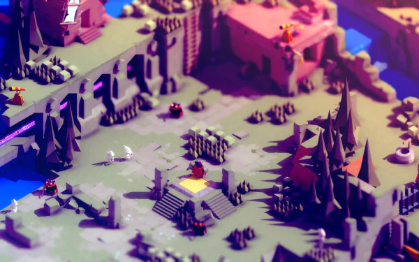 video game Tunic HD Desktop Wallpaper | Background Image