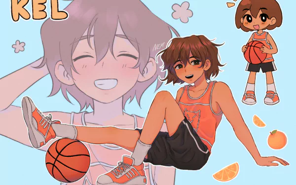 Kel (Omori) video game OMORI HD Desktop Wallpaper | Background Image