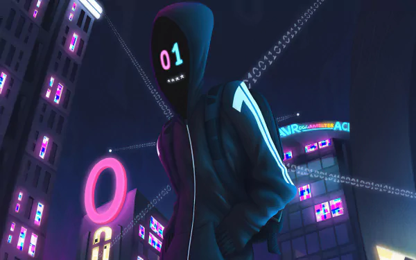 technology binary HD Desktop Wallpaper | Background Image