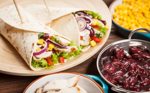 tortilla food meal HD Desktop Wallpaper | Background Image