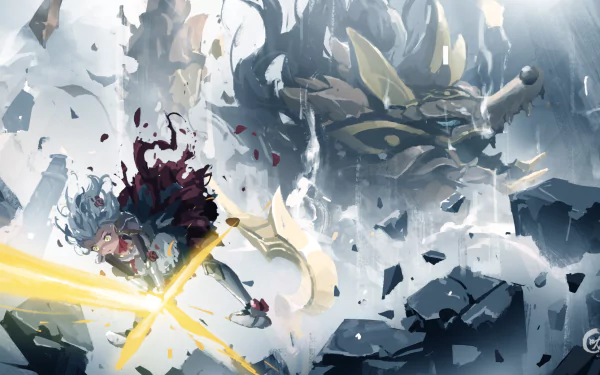 Noelle (Genshin Impact) video game Genshin Impact HD Desktop Wallpaper | Background Image