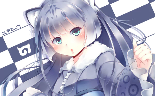 Snow Leopard (Kemono Friends) Anime Kemono Friends HD Desktop Wallpaper | Background Image