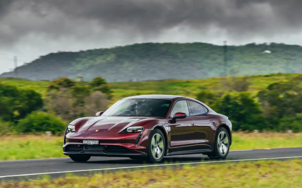 vehicle Porsche Taycan HD Desktop Wallpaper | Background Image
