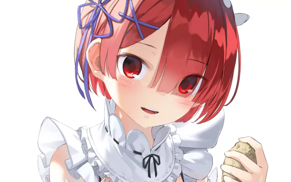 Ram (Re:ZERO) Anime Re:Zero - Starting Life in Another World HD Desktop Wallpaper | Background Image