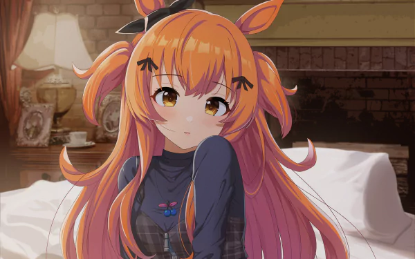 Mayano Top Gun Anime Uma Musume: Pretty Derby HD Desktop Wallpaper | Background Image