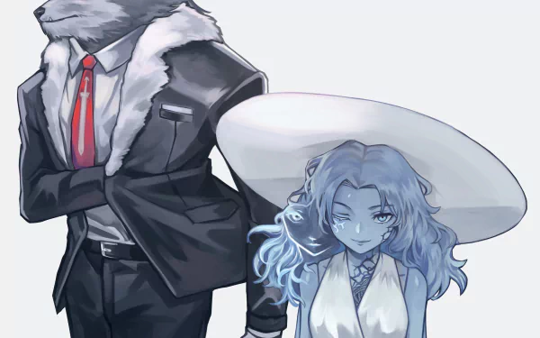 Ranni the Witch Blaidd the Half-Wolf video game Elden Ring HD Desktop Wallpaper | Background Image