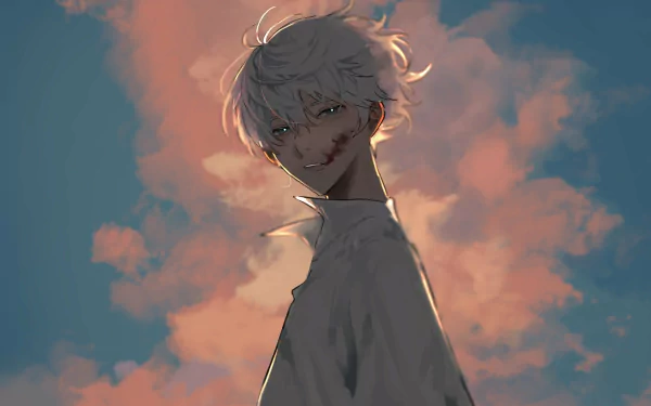 Kaworu Nagisa Anime Neon Genesis Evangelion HD Desktop Wallpaper | Background Image
