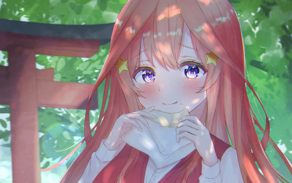 Itsuki Nakano Anime The Quintessential Quintuplets HD Desktop Wallpaper | Background Image