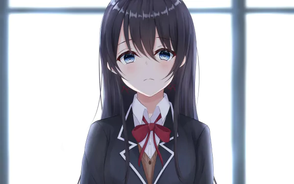 Yukino Yukinoshita Anime My Teen Romantic Comedy SNAFU HD Desktop Wallpaper | Background Image