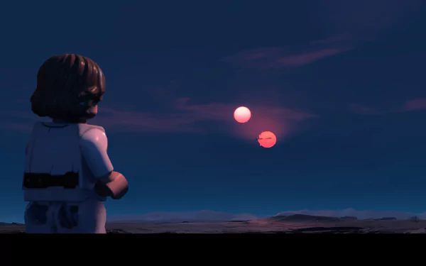  Luke Skywalker on Tatooine