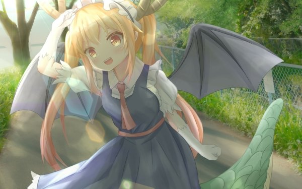 Anime Miss Kobayashi's Dragon Maid Tohru HD Wallpaper | Background Image