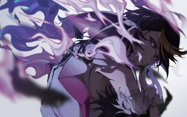 Nijisanji Luxiem Shu Yamino Anime Virtual Youtuber HD Desktop Wallpaper | Background Image