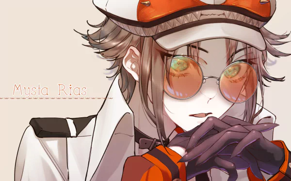 Nijisanji Luxiem Mysta Rias Anime Virtual Youtuber HD Desktop Wallpaper | Background Image