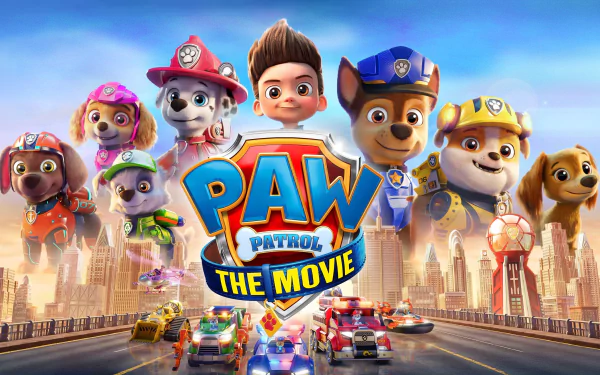 movie Paw Patrol: The Movie HD Desktop Wallpaper | Background Image
