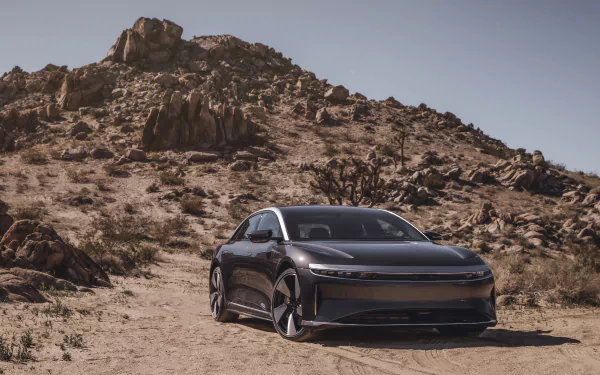 vehicle Lucid Air Grand Touring HD Desktop Wallpaper | Background Image